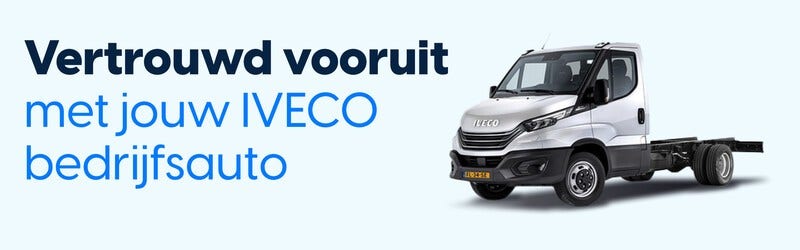 Vertrouwd vooruit met jouw IVECO bedrijfsauto